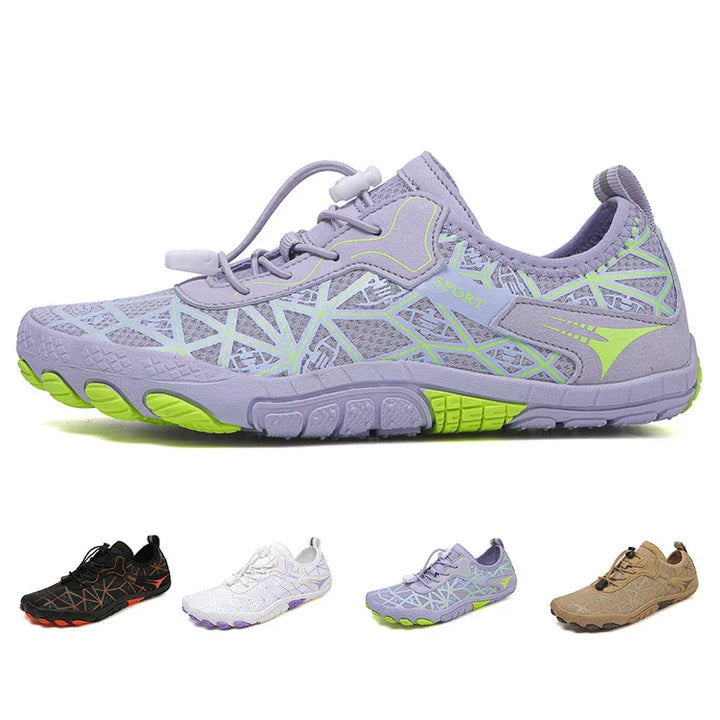 Sommerliche Unisex Wasserschuhe, schnelltrocknend, rutschfest, perfekt für Strand, Pool & Outdoor.
