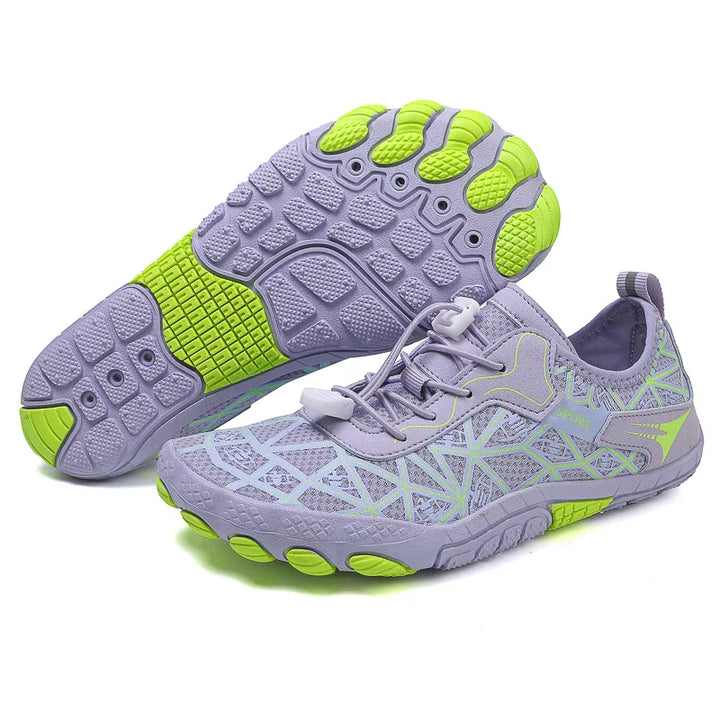 Sportliche Unisex Wasserschuhe, schnelltrocknend & rutschfest für Strand, Pool und Outdoor-Abenteuer.
