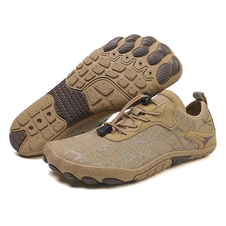 Moderne Barfußschuhe, ideal als Wasserschuhe für den Strandurlaub, Pool oder Wassersport.