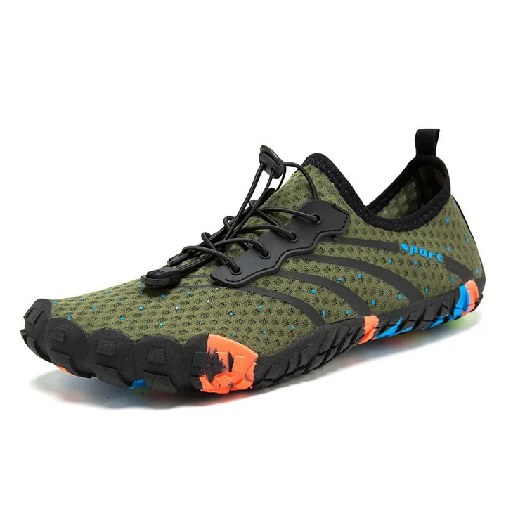 Unisex Barfußschuhe, wasserdicht & rutschfest, ideal für Outdoor, Strand & Schwimmen. Flexibler Sommer-Komfort.