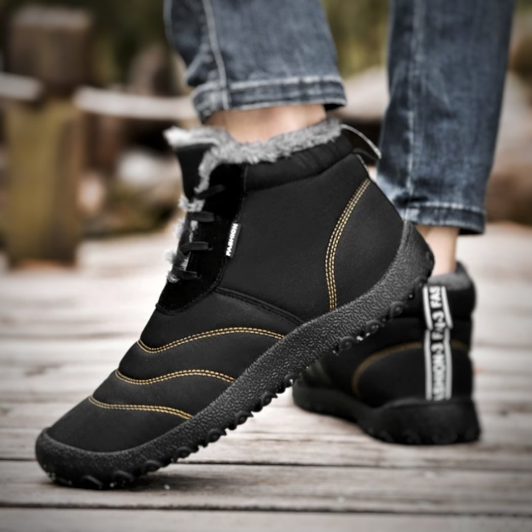 Barfußschuhe für Damen & Herren. Winterstiefel bieten natürliches Laufgefühl, Wärme und sicheren Halt im Schnee.