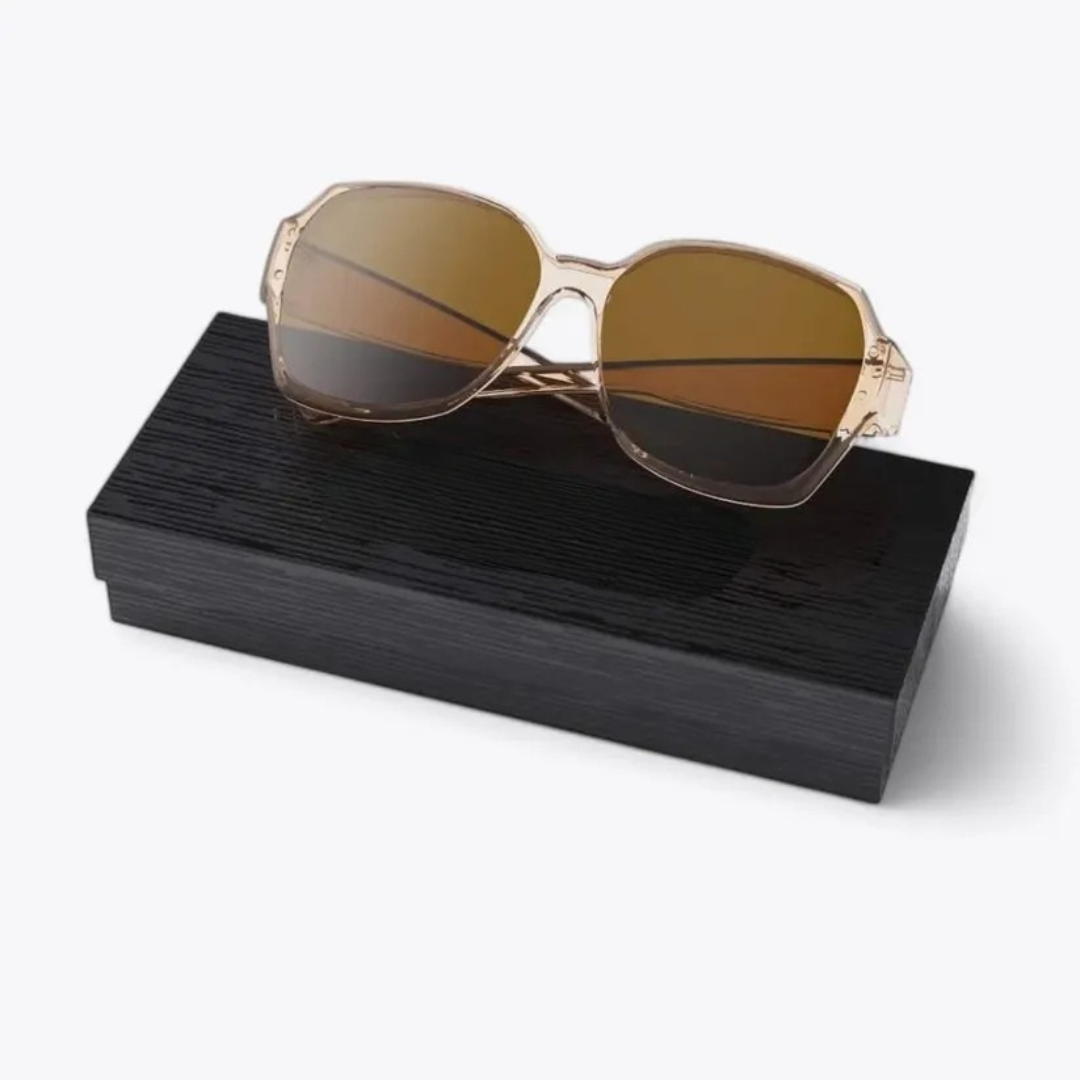 Unisex Überzieh-Sonnenbrille mit polarisierten Gläsern, UV-Schutz, für Brillenträger, klare Sicht & Komfort.