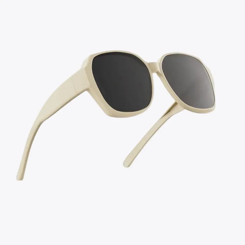 Unisex Überzieh-Sonnenbrille mit polarisierten Gläsern, Blendschutz, UV-Schutz, perfekt für Brillenträger.