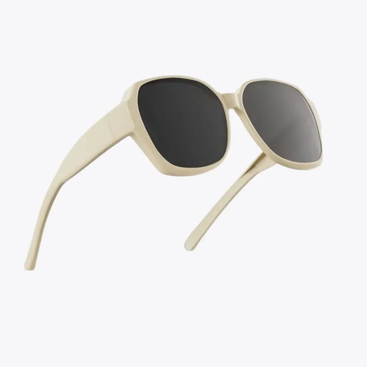 Unisex Überzieh-Sonnenbrille mit polarisierten Gläsern, Blendschutz, UV-Schutz, perfekt für Brillenträger.