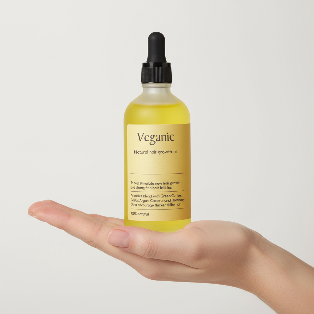 Unisex Haarwachstumsöl für glänzendes, kräftiges Haar und gesunde Kopfhautpflege gegen Haarausfall.