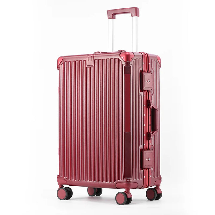 Sicherer Hartschalenkoffer mit integriertem TSA-Schloss und Aluminiumrahmen schützt Ihr Gepäck optimal auf jeder Reise.