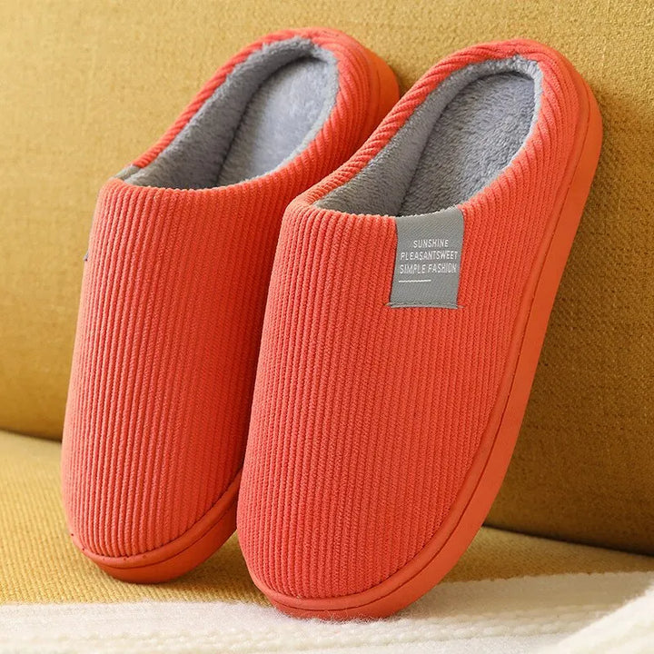 Weiche Kuschel Hausschuhe, Unisex. Gemütliche Fusswärmer Pantoffeln für maximalen Wohlfühlkomfort zuhause.