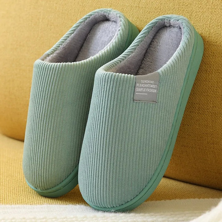 Unisex Kuschel Hausschuhe für Paare. Gemütliche Pantoffeln, Damen & Herren, warme Fusswärmer für kalte Tage.