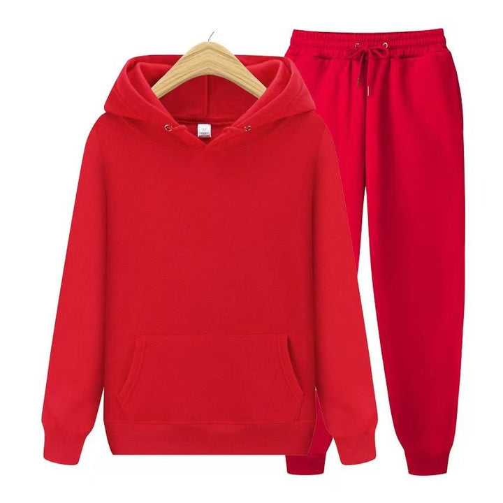 Detail des Saums und Bündchens der Unisex Jogginghose, Teil des sportlich-eleganten Sets.