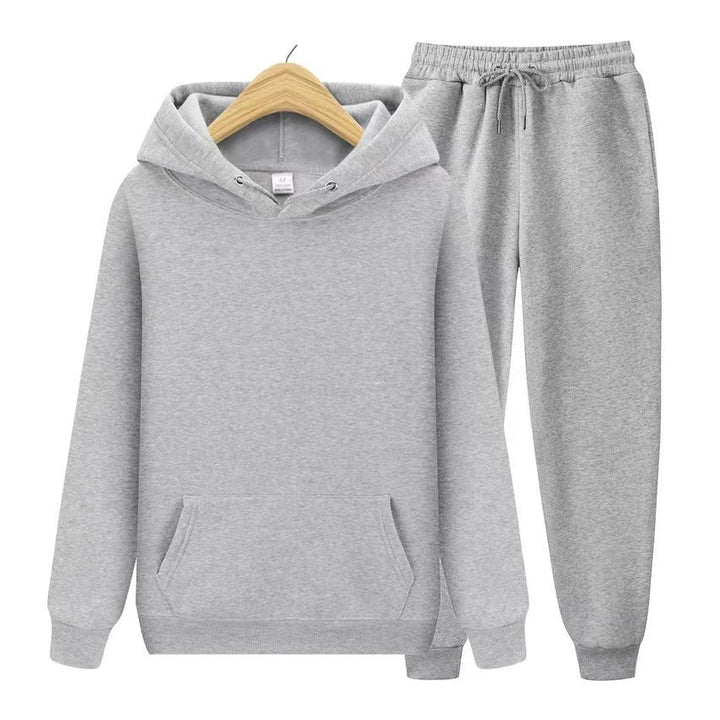 Die bequeme Unisex Jogginghose mit elastischem Bund und Bündchen. Teil des Zweiteiler Komfort-Sets.
