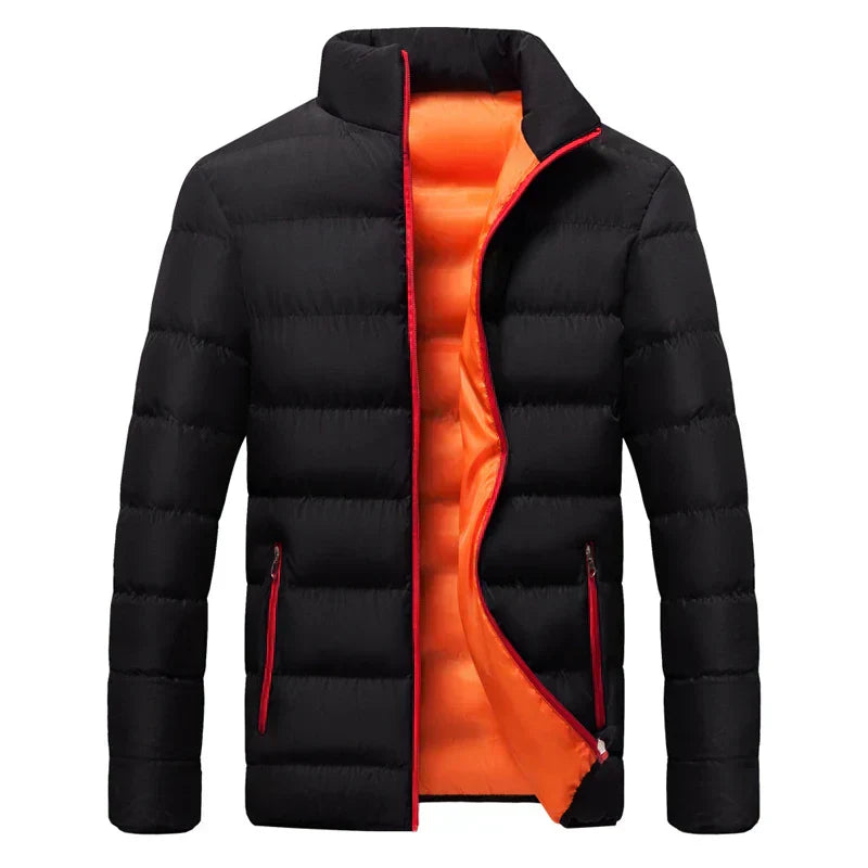 Unisex isolierte Winterjacke, wasserabweisend, ideal für Kälteschutz & Outdoor-Aktivitäten.