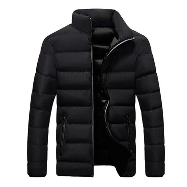 Dick gefütterte Unisex Winterjacke, isoliert & wasserabweisend, hält warm bei kalter Witterung.