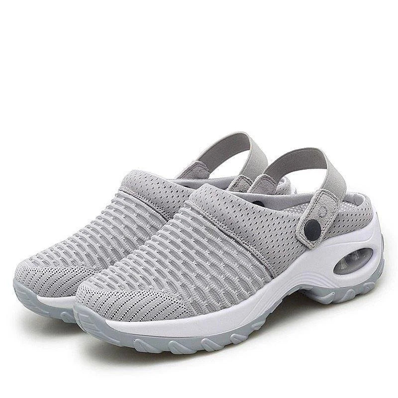 Unisex Diabetiker Luftpolsterschuhe mit einfacher Anziehfunktion und weiter Passform für höchsten Tragekomfort.