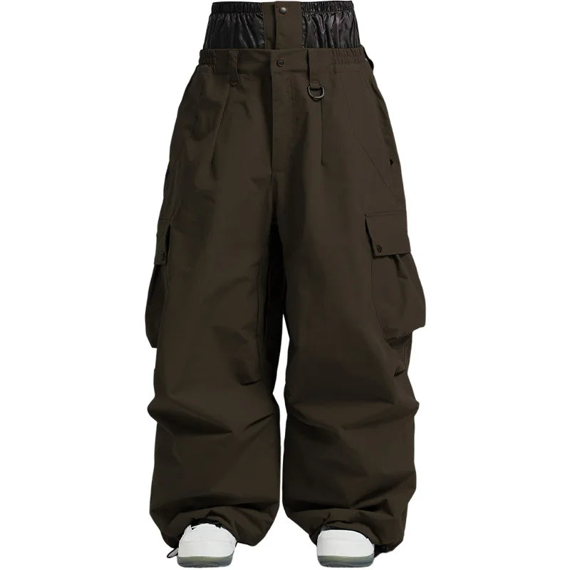 Ergonomische Unisex Schneehose, isoliert & atmungsaktiv, für maximalen Komfort beim Wintersport.