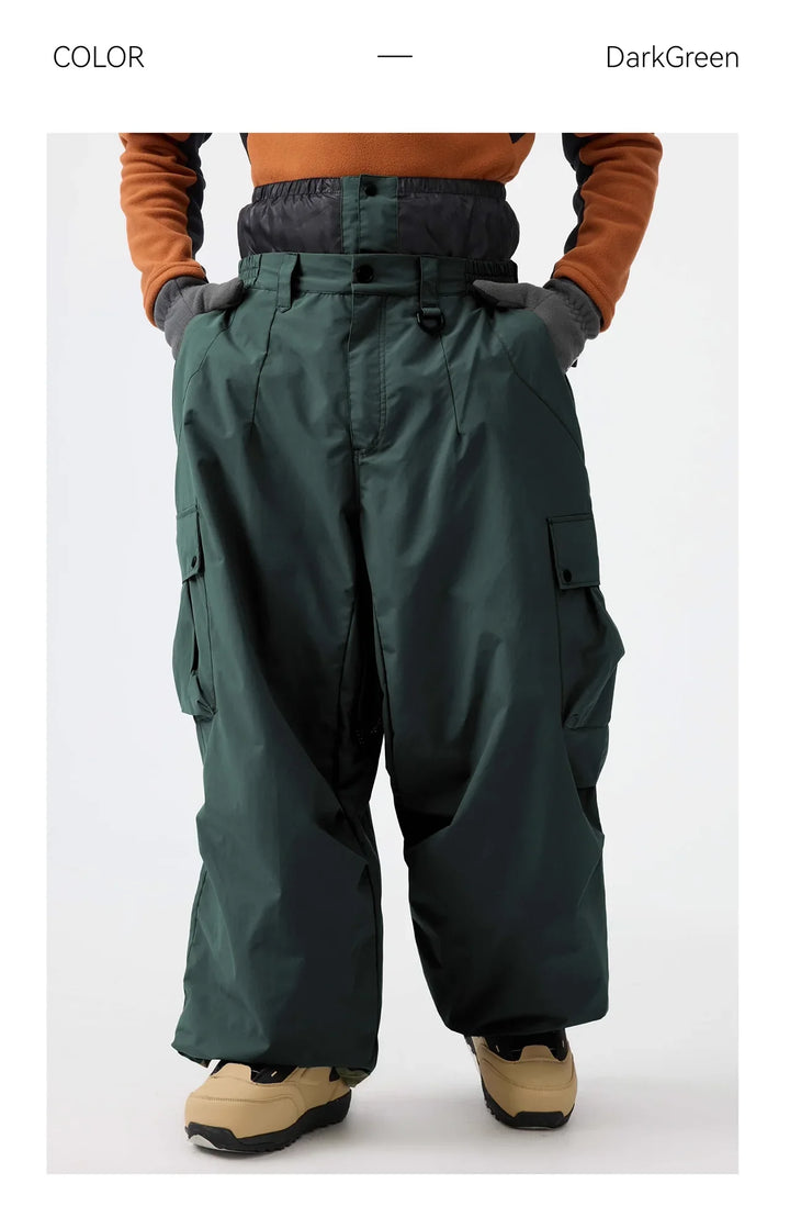 Flexible Unisex Skihose, atmungsaktiv & isoliert, optimale Bewegungsfreiheit beim Wintersport.