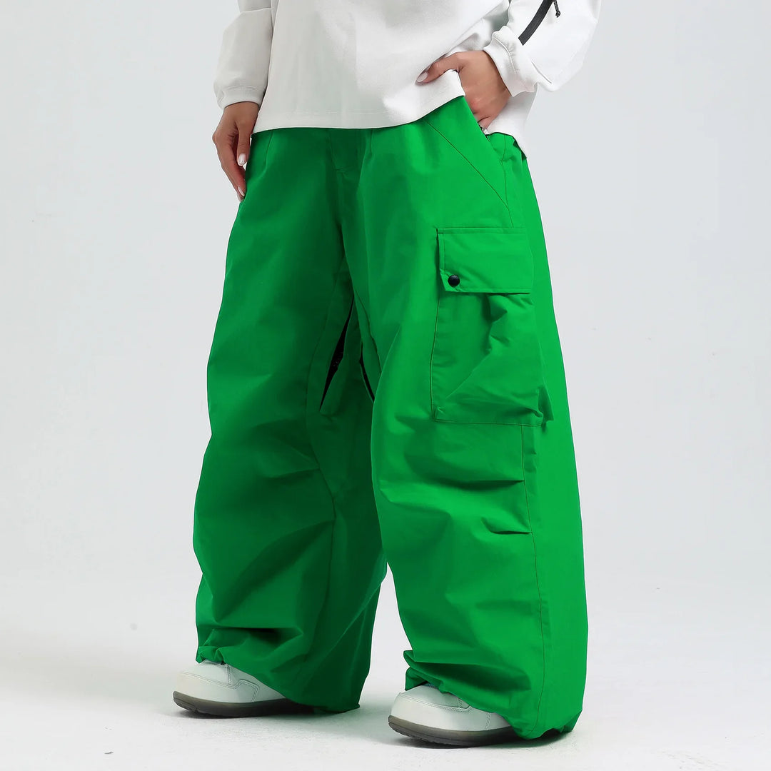 Robuste Unisex Skihose, atmungsaktiv & warm, optimal für Skifahrer und Snowboarder auf der Piste.