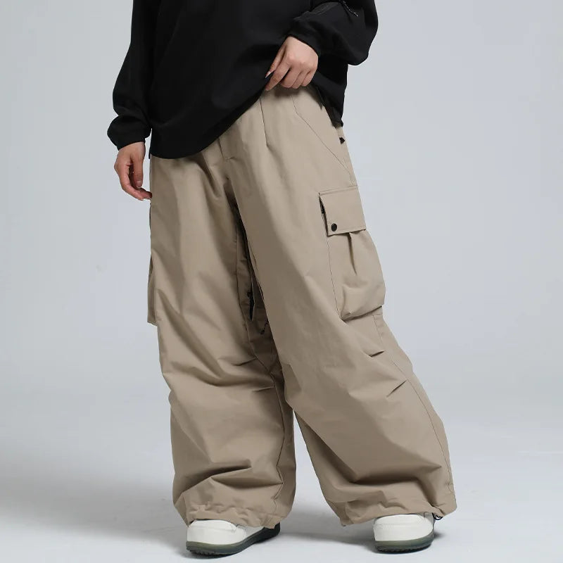 Vielseitige Unisex Snowboardhose, atmungsaktiv & isoliert, für Damen & Herren beim Wintersport.