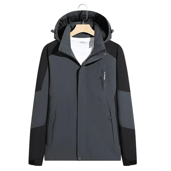 Atmungsaktive Unisex Winterjacke, wasserdicht. Komfortabel & robust für Skifahren, Wandern & Outdoor.