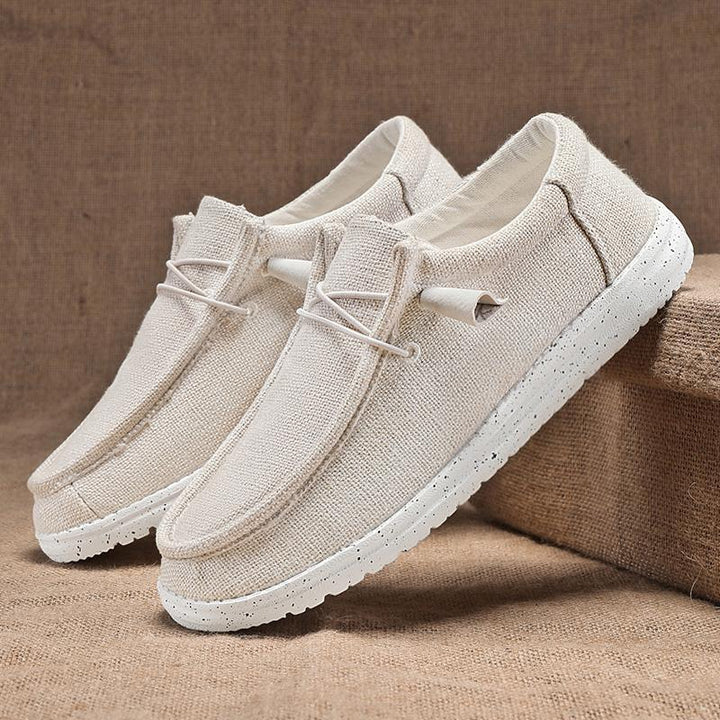 Modische Unisex Komfortschuhe mit atmungsaktivem Obermaterial. Flexible Sohle für entspannte Freizeit & Alltag.