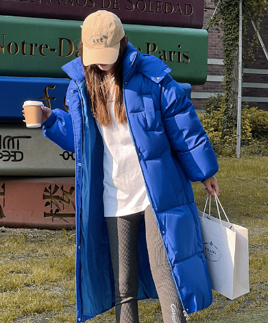 Unisex warme Winterjacke mit abnehmbarer Kapuze, ideal für Outdoor und Freizeit bei Kälte.