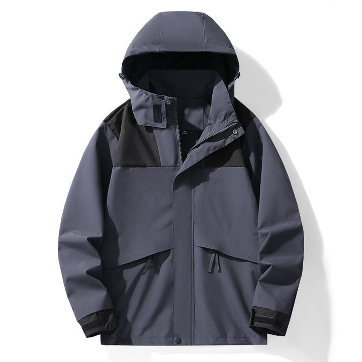 Unisex Winterparka mit abnehmbaren Ärmeln, wasserdicht & winddicht für vielseitige Outdoor-Abenteuer und Sport.