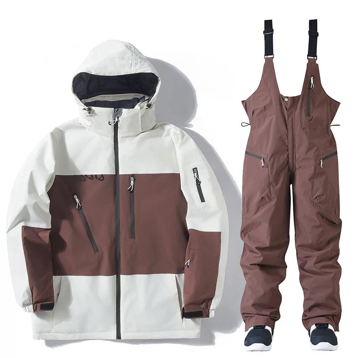 Vielseitiger Skianzug Set, Schutzkleidung für Ski- & Snowboardfahren.