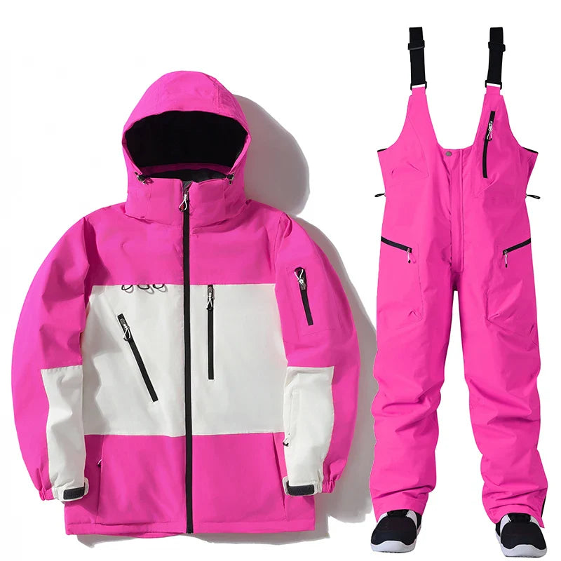 Winddichter Unisex Skianzug, ideal für alle Schneeaktivitäten & Wintersport.