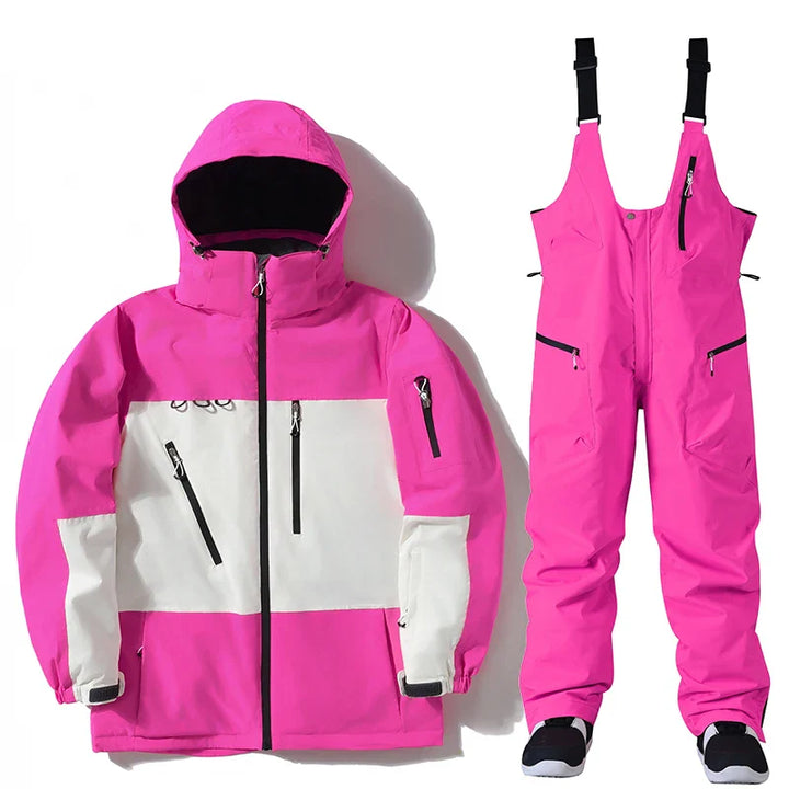 Winddichter Unisex Skianzug, ideal für alle Schneeaktivitäten & Wintersport.