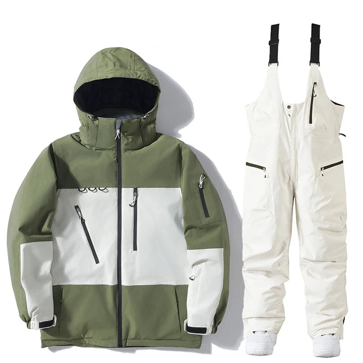 Praktisches Skijacken- & Hosen-Set, strapazierfähig für Outdoor-Abenteuer.