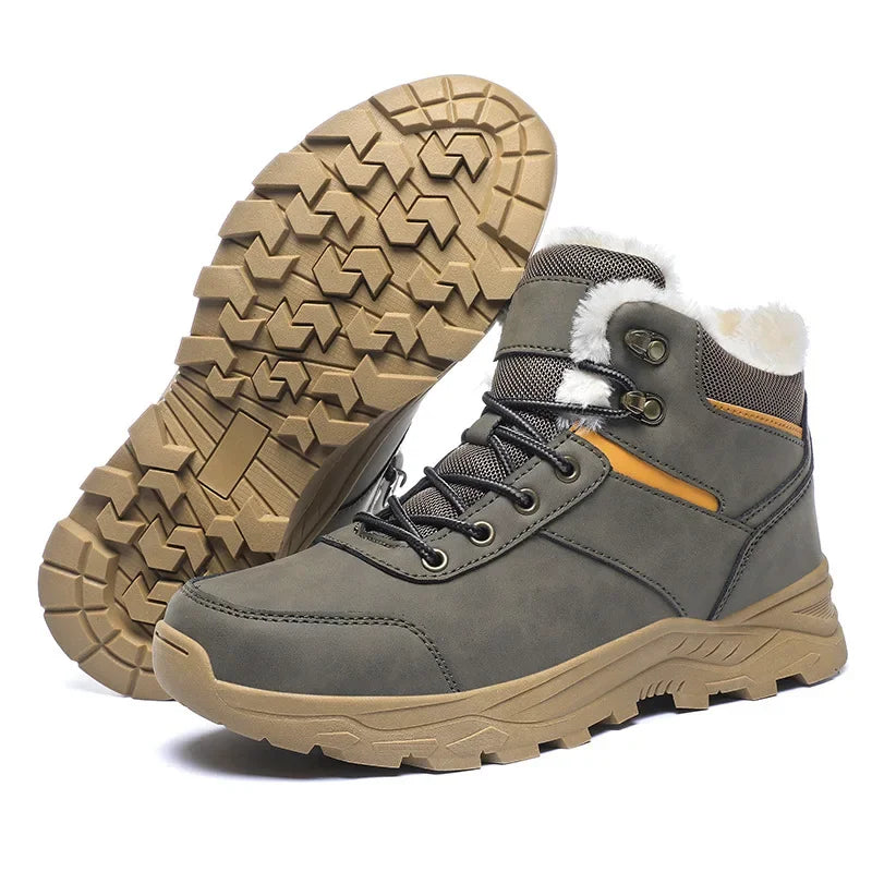 Wasserdichte Unisex Stiefel für Damen & Herren, ideal für Winter & Schnee. Warme, rutschfeste Komfortstiefel bei Eis.
