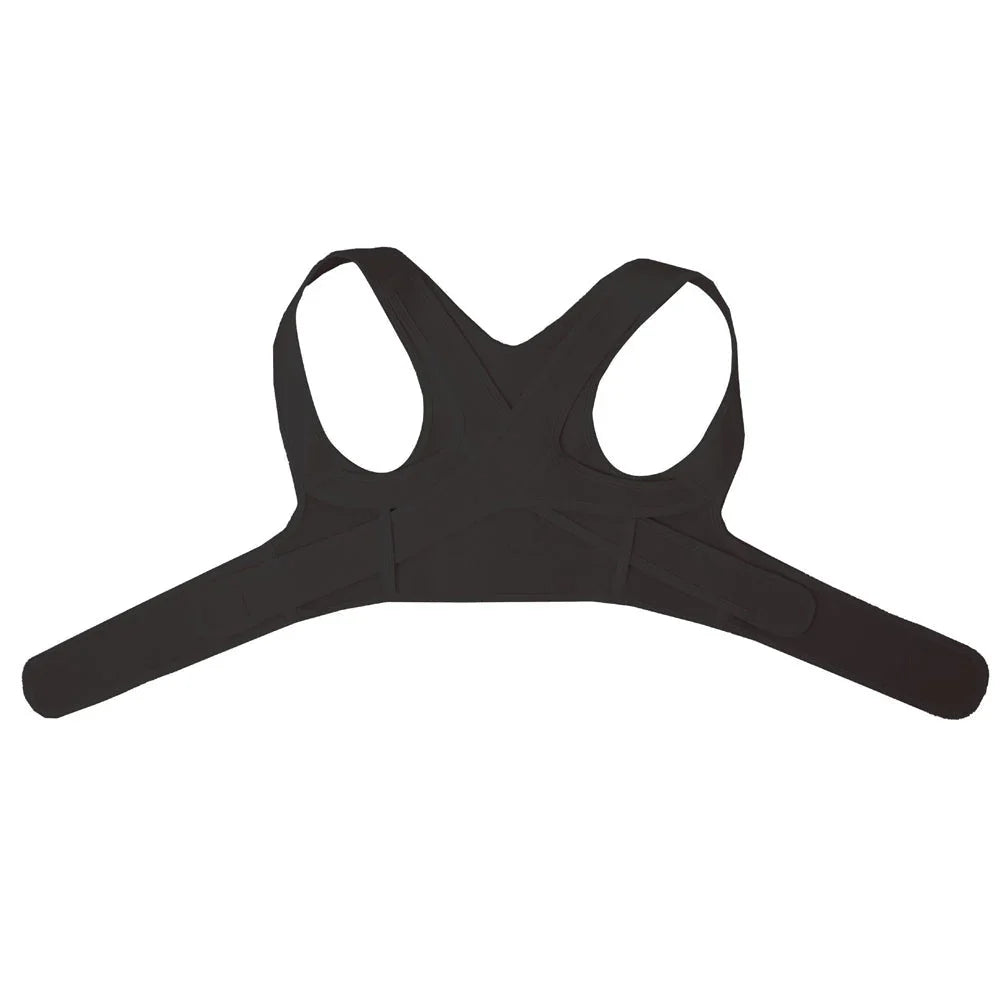 Unsichtbarer Rückenstabilisator, ergonomisch, schlankes Design, unter Kleidung tragbar, verbessert Körperhaltung, atmungsakti