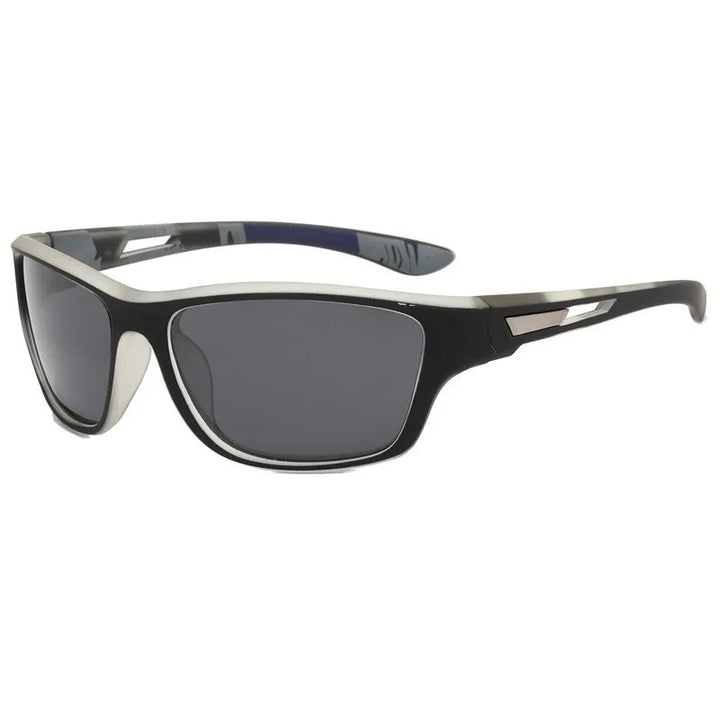 Unisex Polarisierte Outdoor-Sportbrille - Blau, Rot, Schwarz