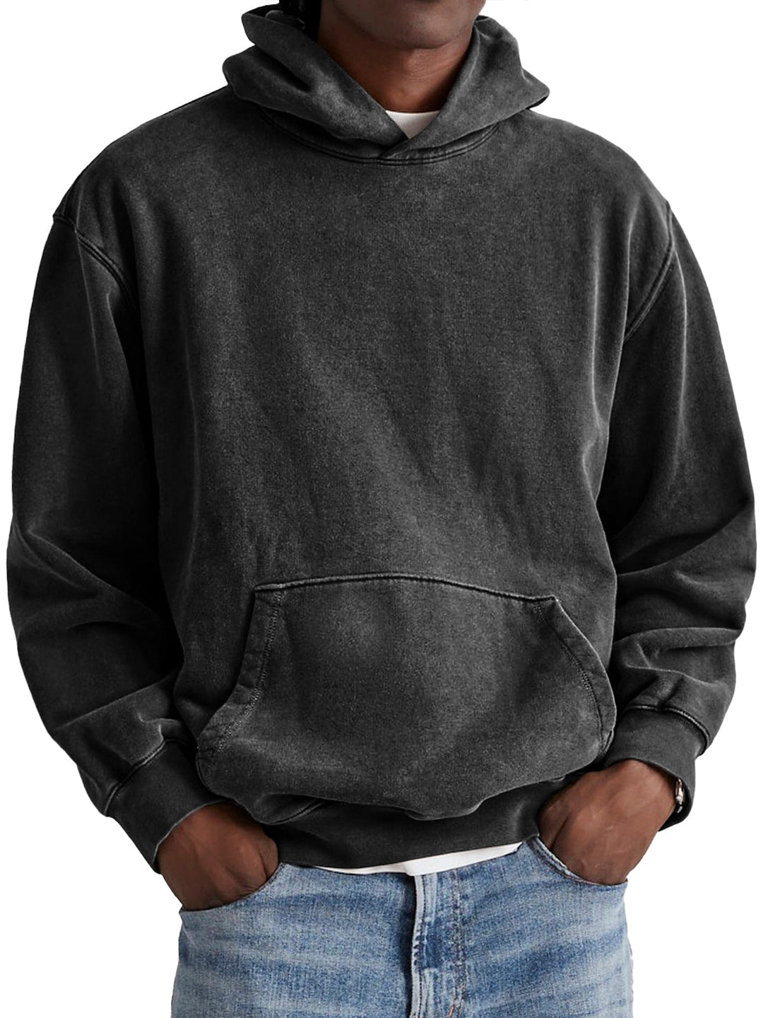 Lockere Passform des Hoodies für maximale Bewegungsfreiheit