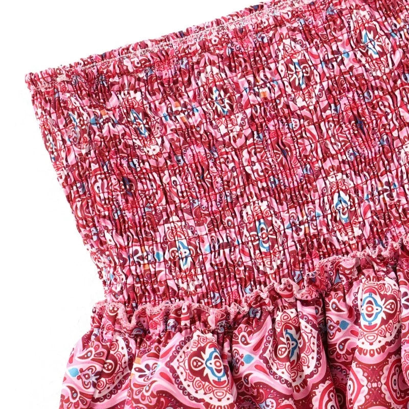Damen Frühlings-Minikleid im Rockstil, verspielt und schmeichelhaft. Ein stilvolles und leichtes Sommerkleid.