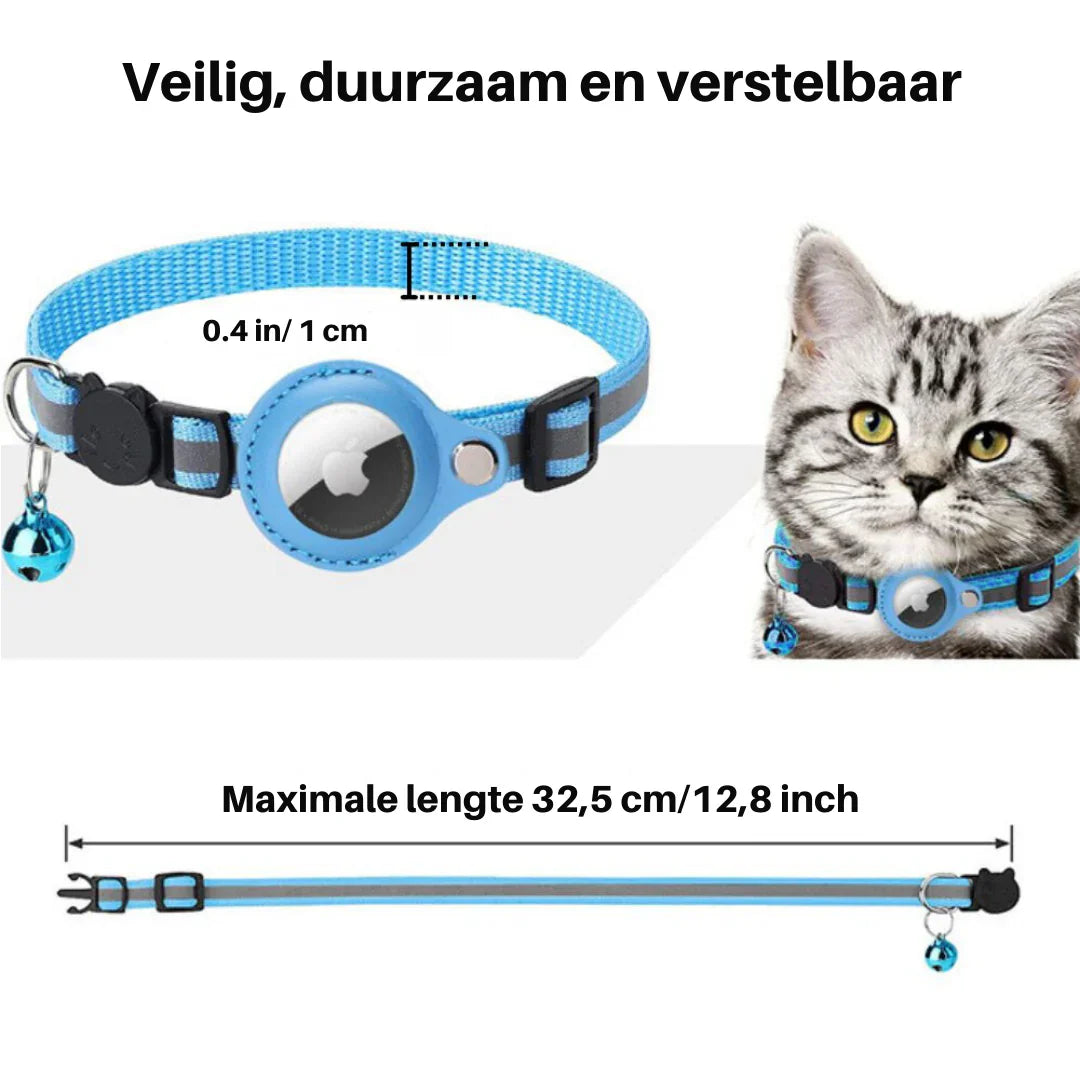 "Verstellbares Katzenhalsband mit Sicherheitsclip, verschiedene Farben, hautfreundlich, stilvolles Design, komfortabel"
