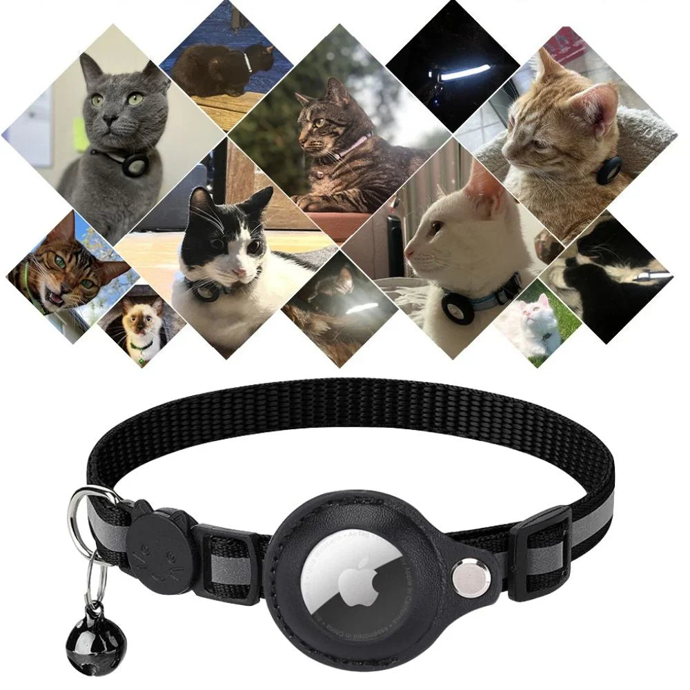 "Verstellbares Katzenhalsband mit Sicherheitsclip, verschiedene Farben, hautfreundlich, stilvolles Design, komfortabel"