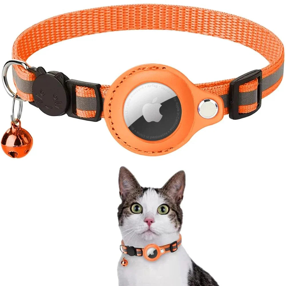 "Verstellbares Katzenhalsband mit Sicherheitsclip, verschiedene Farben, hautfreundlich, stilvolles Design, komfortabel"