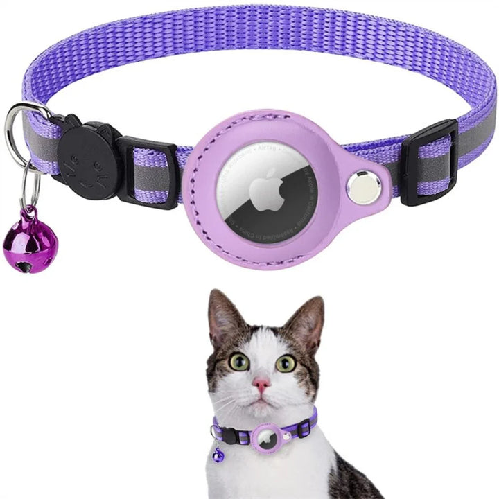 "Verstellbares Katzenhalsband mit Sicherheitsclip, verschiedene Farben, hautfreundlich, stilvolles Design, komfortabel"
