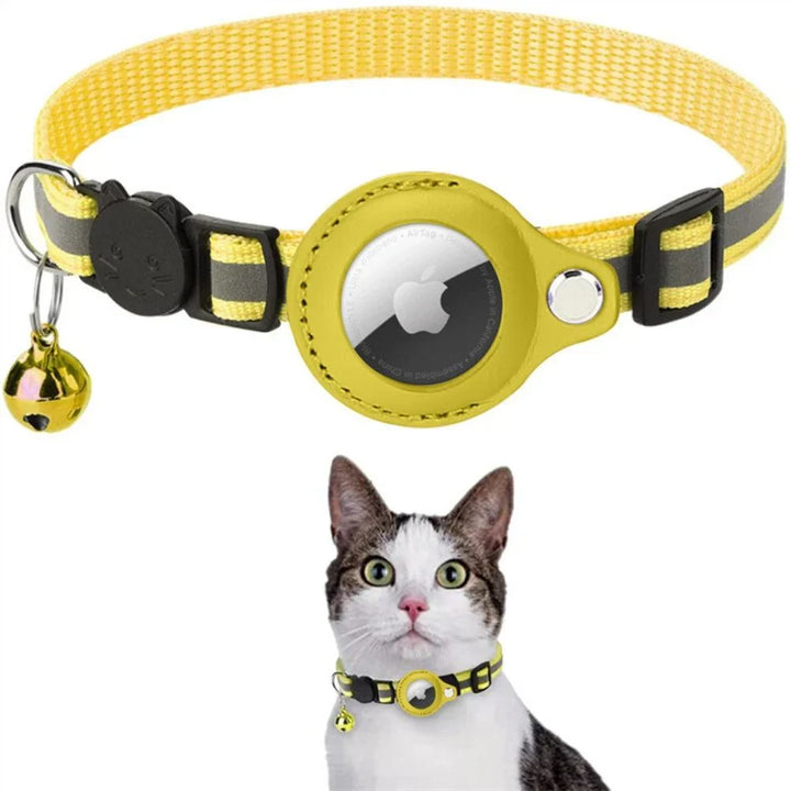 "Verstellbares Katzenhalsband mit Sicherheitsclip, verschiedene Farben, hautfreundlich, stilvolles Design, komfortabel"