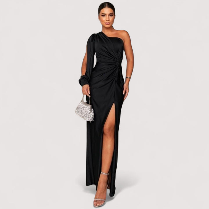Schlankes Maxikleid für Damen, ideal für abendliche Anlässe und Feiern