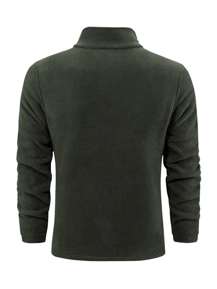 Sportliche Fleecejacke für Herren, geeignet für Laufen, Wandern und Freizeitsport. Atmungsaktiv & leicht.