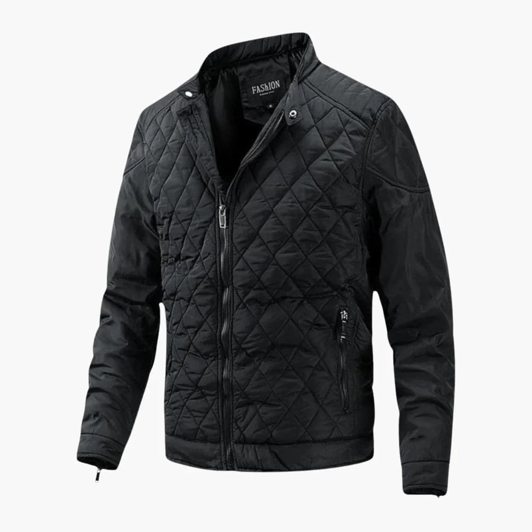 Vielseitige karierte Herrenjacke für Smart Casual Looks. Stilvolle Übergangsjacke mit klassischem Karomuster.