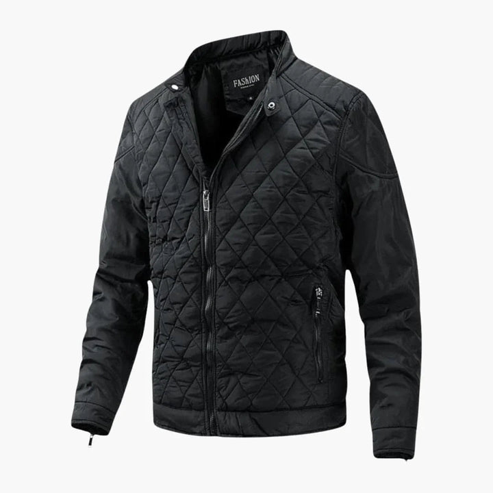 Vielseitige karierte Herrenjacke für Smart Casual Looks. Stilvolle Übergangsjacke mit klassischem Karomuster.