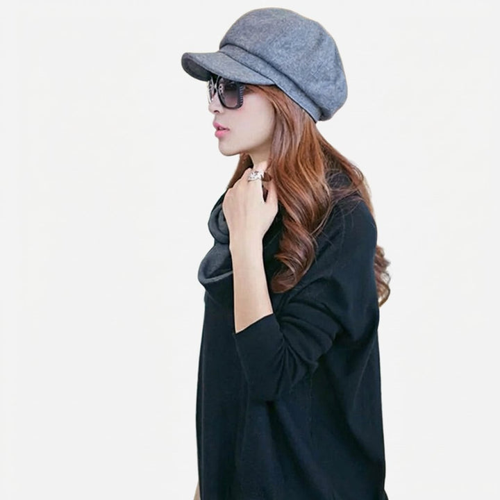 Modische Ballonmütze für Damen und Herren, Vintage-Look für den Winter