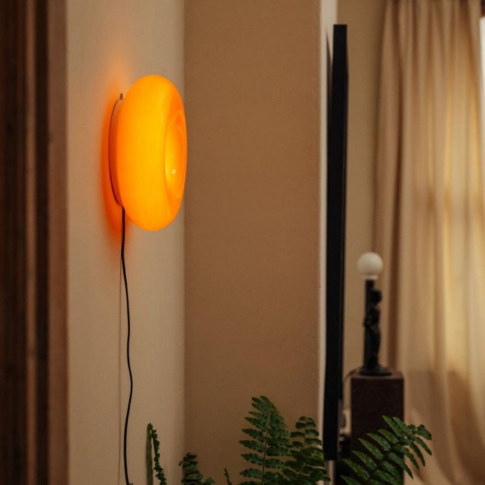 Bauhaus Donut Wandleuchte & Tischleuchte LED Dimmbar