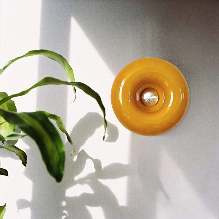 Bauhaus Donut Wandleuchte & Tischleuchte LED Dimmbar