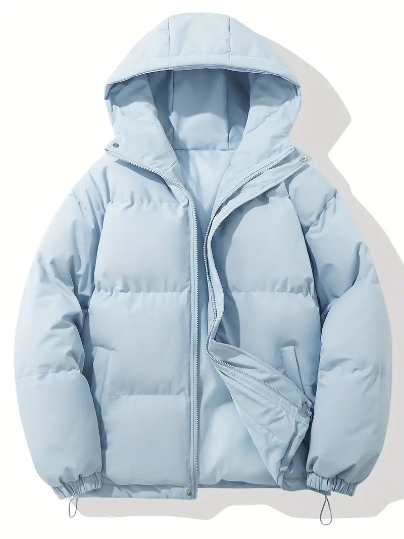 Bequeme gefütterte Damen Kapuzenjacke, ideal als Alltags- oder Winterjacke