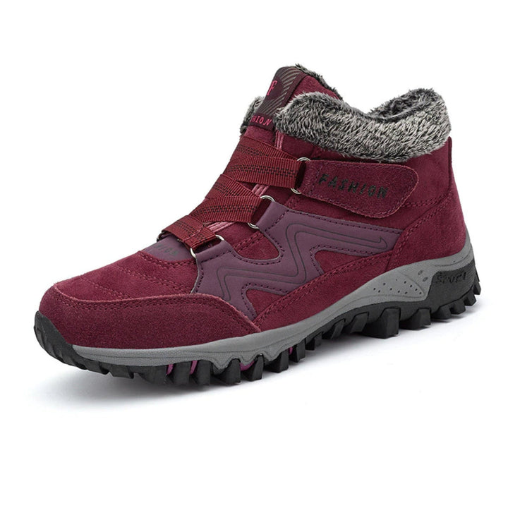 Komfortable Damen-Winterstiefel für Outdoor-Aktivitäten, warm gefüttert & rutschfest.