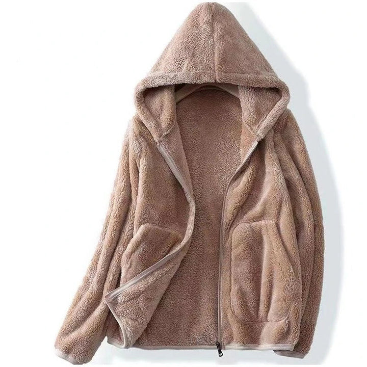 Bequeme, kuschelige Herren Kapuzenjacke für den Herbst und Winter, perfekt für Casual-Looks.