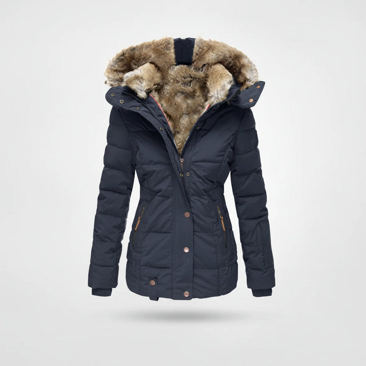 Herren Winterjacke für den Alltag. Winddicht, warm, mit Kapuze und 4 praktischen Taschen. Robust & bequem.